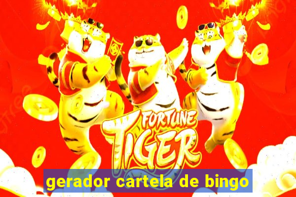 gerador cartela de bingo